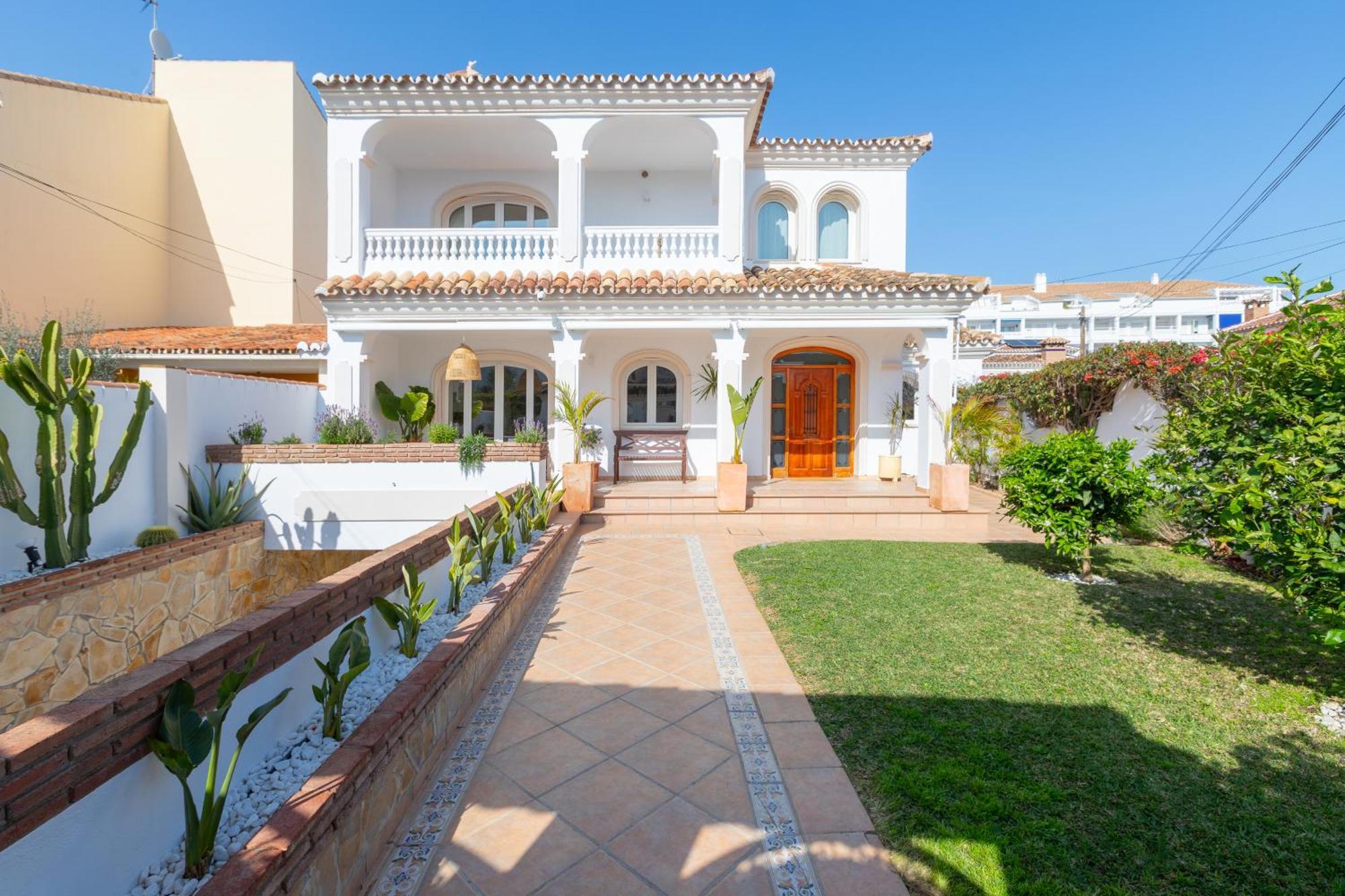 Вилла La Casita Del Mar Торремолинос Экстерьер фото